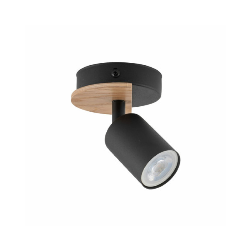 Светильник поворотный, спот TK Lighting 4673 Cover Wood GU10 1x10W IP20