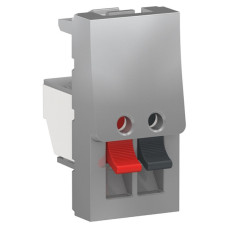Аудіорозетка Schneider Electric NU348730 1М (алюміній)