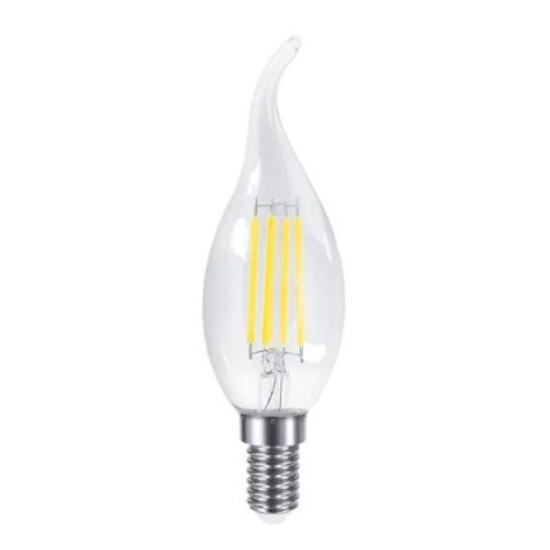 Филаментная лампа Maxus C37 FM-T 220Вт E14 Clear (1-MFM-737)