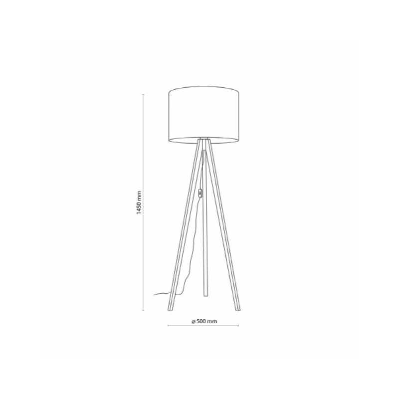Торшер Tk Lighting 16008 Grand E27 1x15W IP20