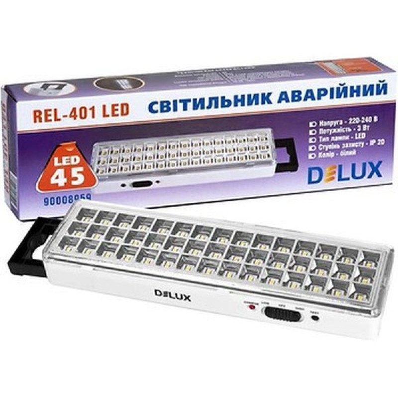 Светильник эвакуационного освещения Delux REL-401 (90016959)