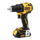 Безщітковий акумуляторний шуруповерт DeWALT DCD708D2T 18В