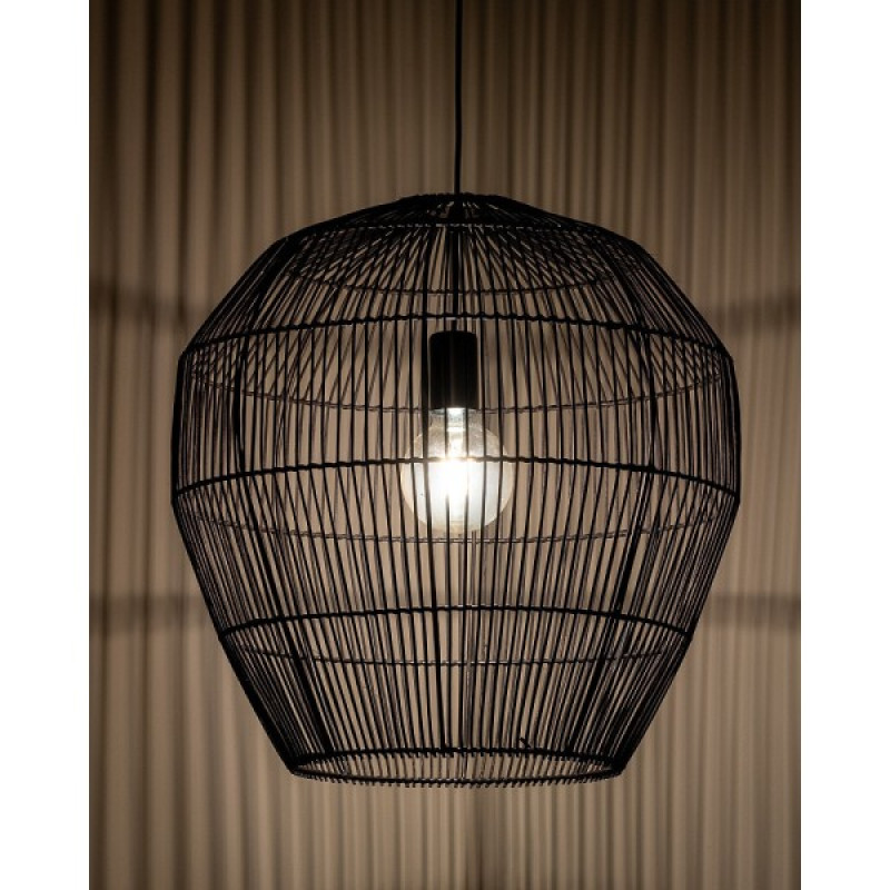 Подвесной светильник, люстра Nowodvorski 11167 Haiti M E27 1x25W IP20 черный