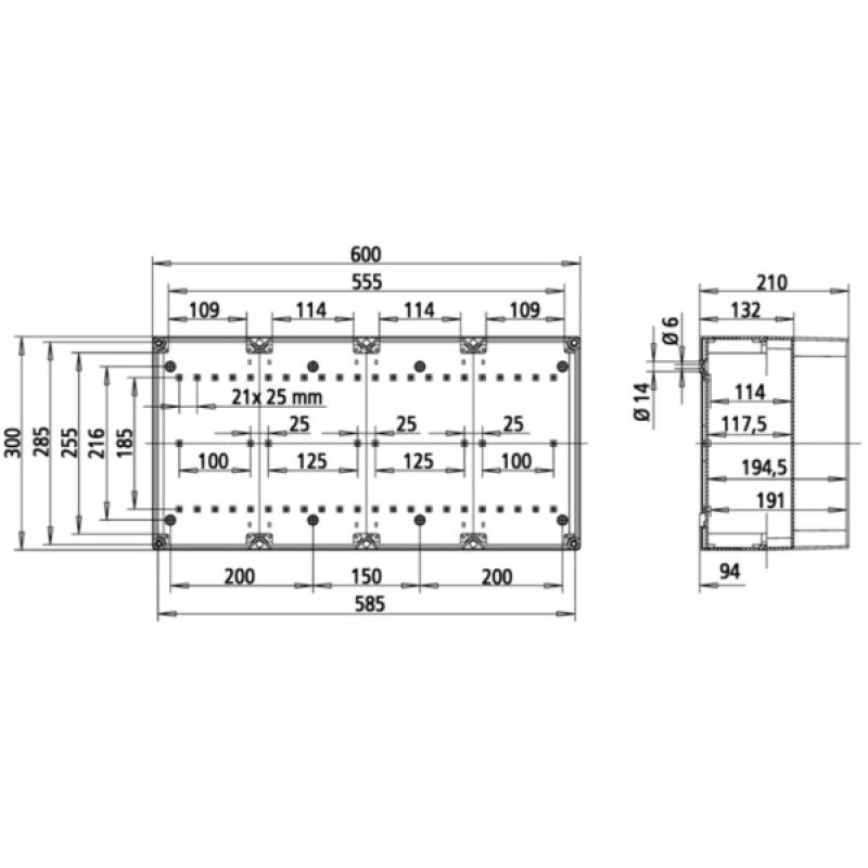 Влагозащищенная распаечная коробка Spelsberg AKL 4-g (sp74040401) IP65