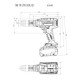 Акумуляторний ударний дриль-шуруповерт Metabo SB 18 LTX-3 BL Q I 2xLiHD 5,5Aч (603185660)