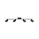 Светильник поворотный, спот Italux SPL-46829-4-BK Tris GU10 4x10W IP20 черный