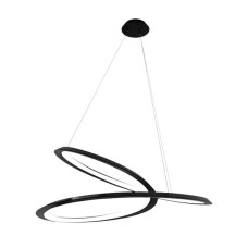 Люстра MJ-Light MJ12026 Helix LED 1x30W 4000K 2400Lm IP20 черная