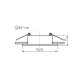 Точковий світильник Kanlux 37260 Feline DSL GX5.3/GU10 1x10W IP20 Wh
