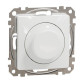 Универсальный поворотный светорегулятор Schneider Electric белый SDD111502
