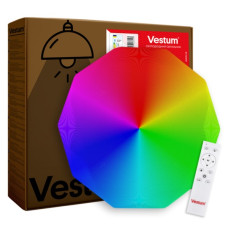 Потолочный светильник Vestum DIAMANT звездное небо 60Вт 395x55мм 3000К-6500К RGB