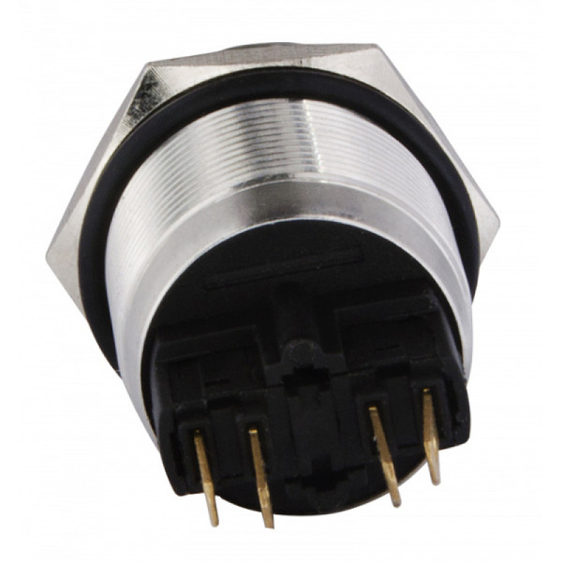 Металева кнопка Аско-Укрем TYJ 22-311 1NO+1NC (A0140010125)