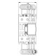 Контактор ETI 004649140 CEM 65CN.10 (50/60кВАр-400/440V)