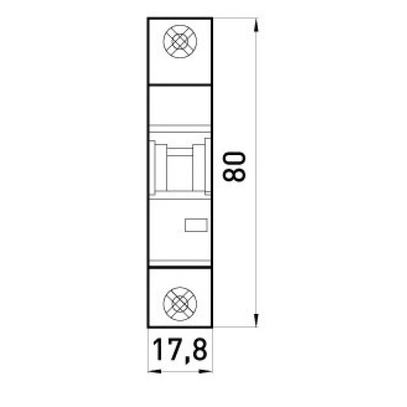 Модульный автоматический выключатель E.Next e.industrial.mcb.100.1.C10 1р 10А C (i0180002)