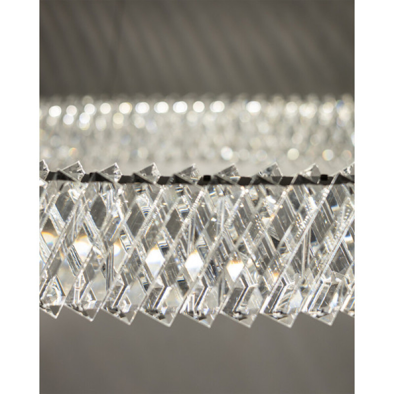 Подвесной светильник, люстра Nowodvorski 11706 Luxora Round LED 1x38W 3000K 3400Lm IP20 хром