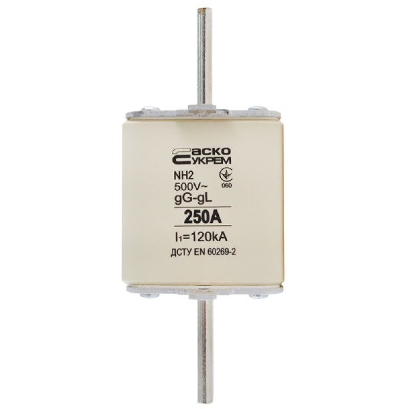 Запобіжник Аско-Укрем NH2 250A gG (A0050010035)
