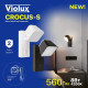 Светильник настенный Violux CROCUS-S 8W 4200K 560Lm IP20 белый ( 550012 )