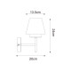 Бра, настенный светильник Zuma Line WL23005EB-CH Rebel E14 1x10W IP20 хром (5905316626508)