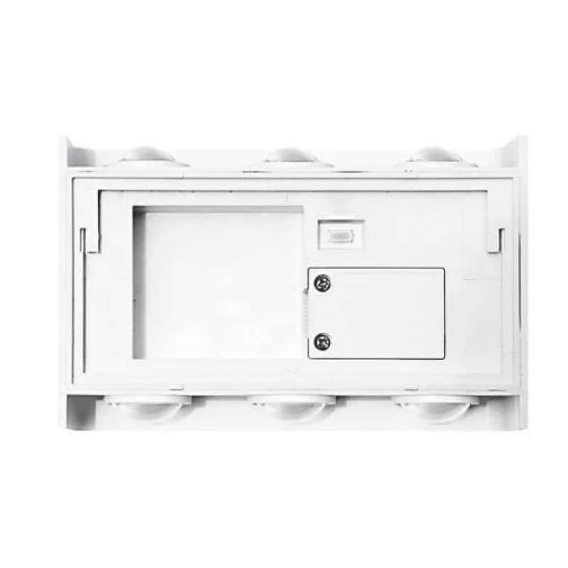 Накладной светильник Maxus MWL 6Вт 3000/4100/6500К IP65 WH Square (1-MWL-6W-WHS)