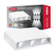 Накладной светильник Maxus MWL 6Вт 3000/4100/6500К IP65 WH Square (1-MWL-6W-WHS)