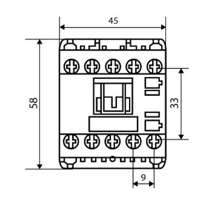 Мініконтактор Аско-Укрем ПМ 0-09-10 F7 110В LC1-K0910 (A0040010155)