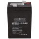 Аккумулятор LogicPower AGM LPM 6-4.5 AH 6В