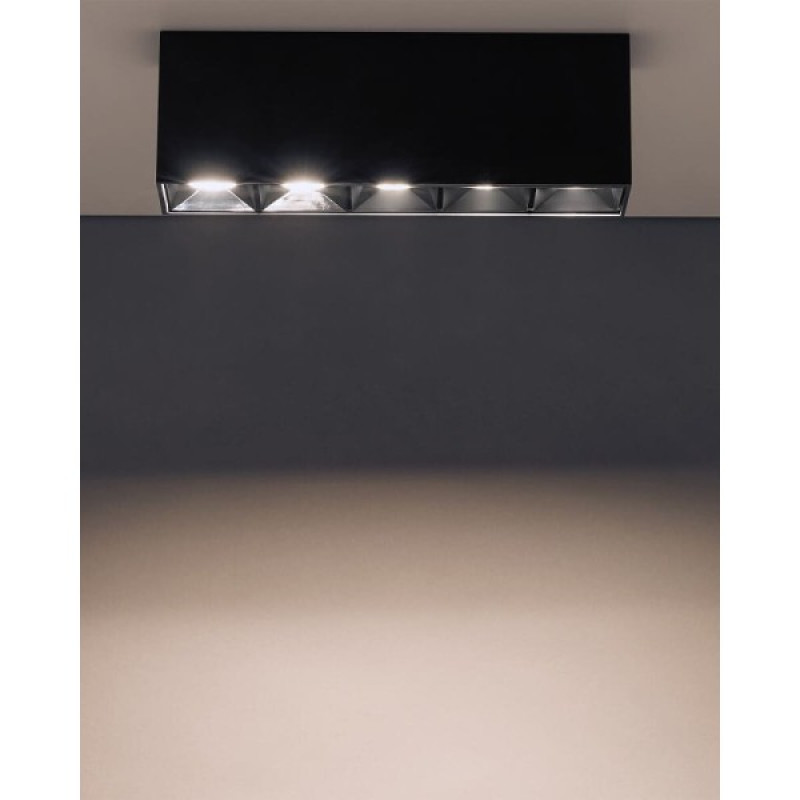 Точечный светильник Nowodvorski 10058 Midi LED 1x20W 4000K 1700Lm IP20 черный