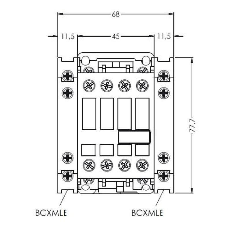Контактор ETI CEM 12.01 230V AC