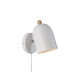 Бра, настінний світильник Nordlux 2412671001 Gaston E27 1x15W IP20 Wh