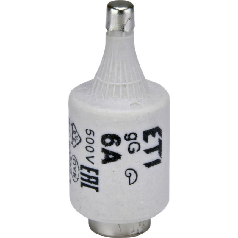Запобіжник ETI 002312403 D II gG 6A/500V