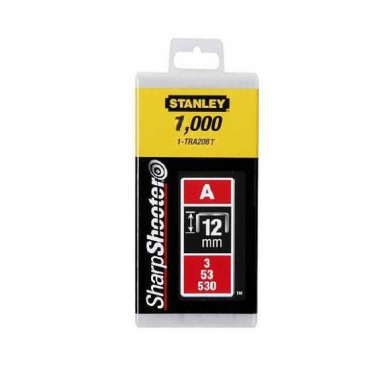 Скобы Stanley Light Duty 12мм