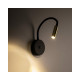 Бра, настінний світильник Tk Lighting 10201 Lagos G9 1x6W IP20 Bk