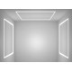 LED-профиль под шпаклевку ALUMLED с рассеивателем, 3 метра (LD98201_3)