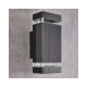 Вуличний світильник Goldlux 307866 Gilbert GU10 2x10W IP44 BK