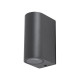 Уличный светильник Nowodvorski 9517 Nico GU10 2x10W IP54 графитовый