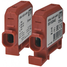 Вводная силовая клемма ETI EDBJ-1x35-1x35/R 125A 1000В AC/1500В DC красная (1102442)