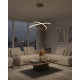 Люстра Goldlux 337863 Diana LED 2x44W 4000K 6200Lm IP20 золота