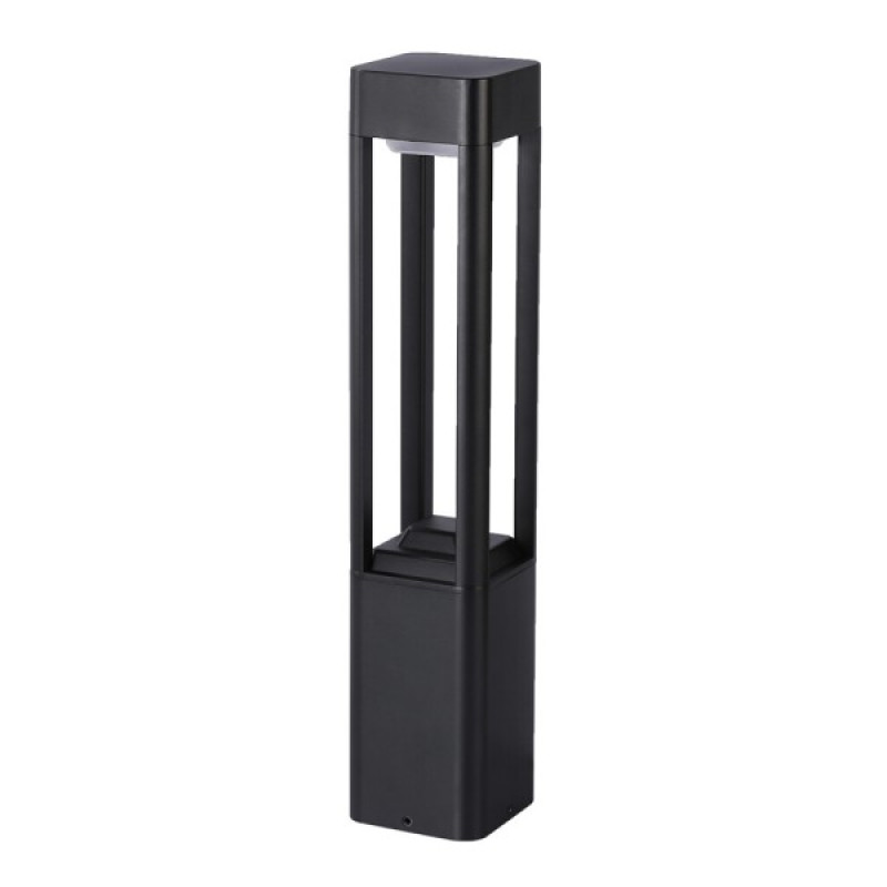 Вуличний світильник Italux OFL-22982-M-BK Nutri LED 1x10W 3000K 430Lm IP54 чорний
