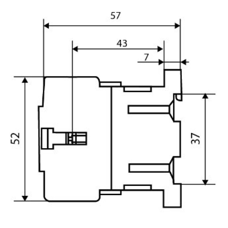 Мініконтактор Аско-Укрем ПМ 0-12-10 F7 110В LC1-K1210 (A0040010157)