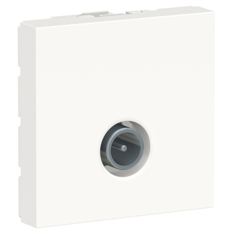 Одинарная TV розетка Schneider Electric NU346218 2М (белая)