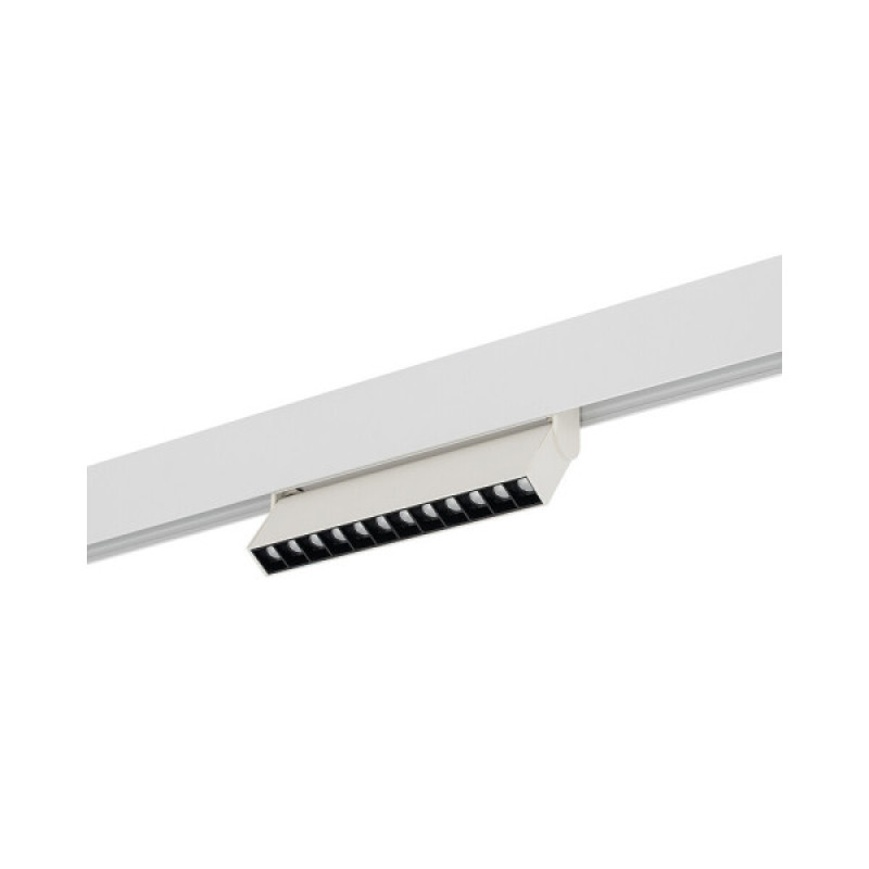 Магнитный трековый светильник Nowodvorski 11635 LVM Focus Out LED 1x9W 4000K 880Lm IP20 белый
