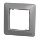 Рамка 1-местная Schneider Electric Sedna Design алюминий SDD313801