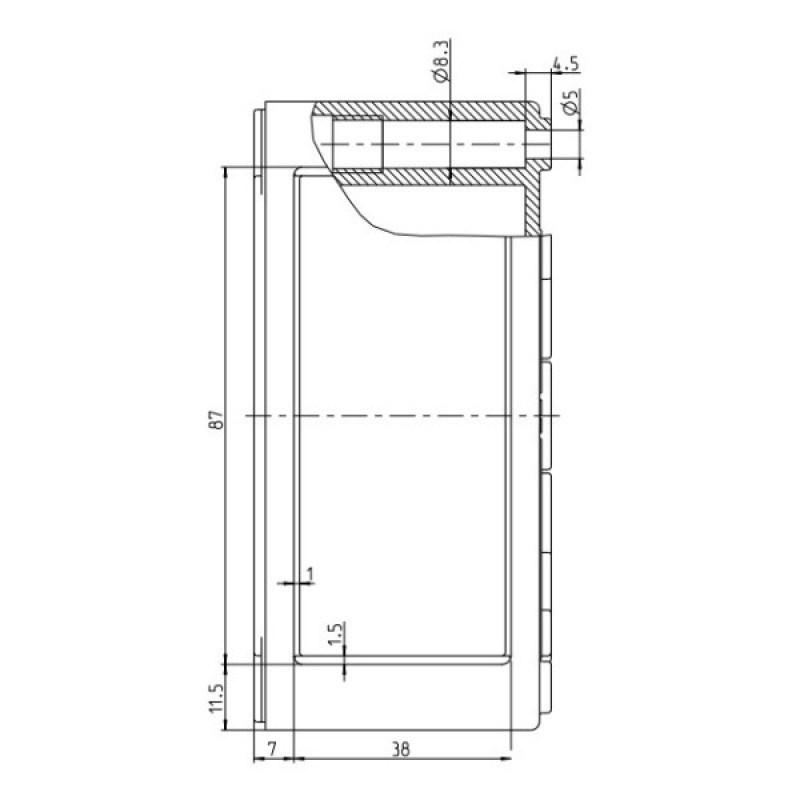 Коробка распаечная Spelsberg PS 1111-7-to (sp11100401) IP66 с гладкими стенками