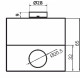 Одномісний пост керування Promfactor FP5-BOX1W02