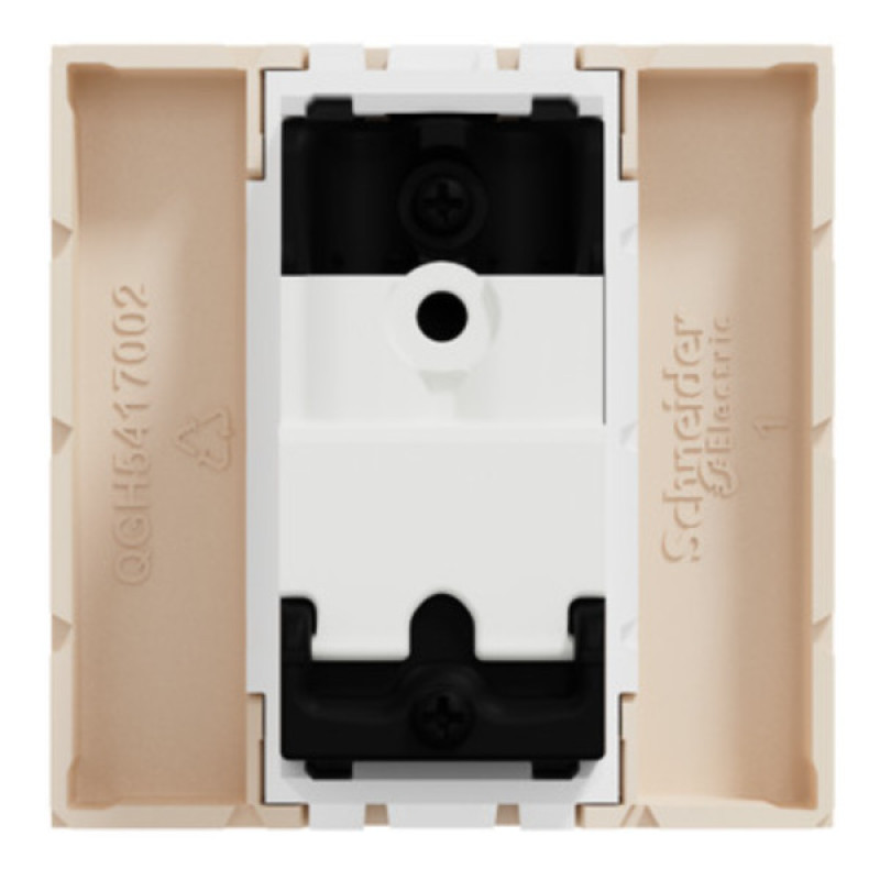 Одинарная TV розетка Schneider Electric NU346244 2М (бежевая)
