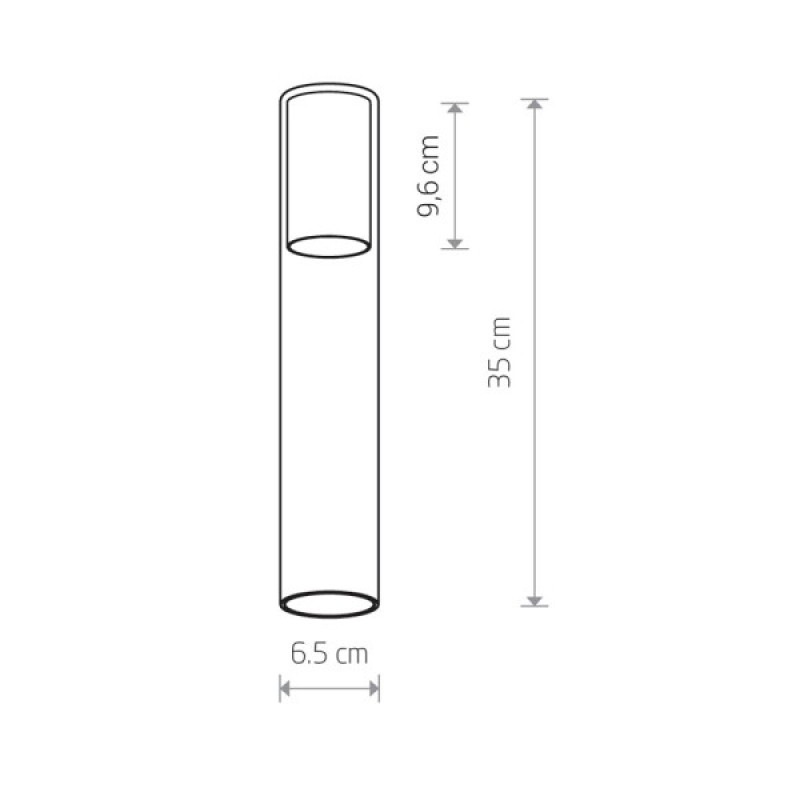 Плафон Nowodvorski 12045 Cameleon Cylinder L 10W IP20 бежевий