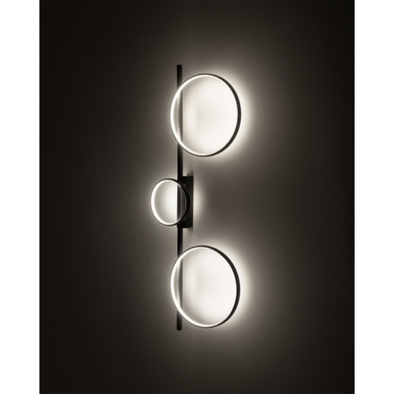 Люстра Nowodvorski 10816 Circolo LED 3x33W 3000K 1100Lm IP20 черная