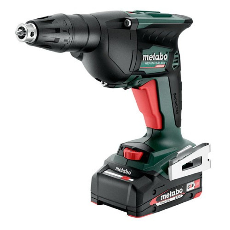 Аккумуляторный шуруповерт для гипсокартона Metabo HBS 18 LTX BL 3000 18 В (620062500)