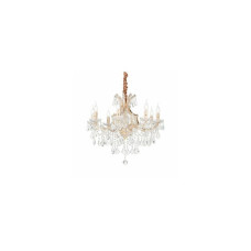 Люстра Ideal Lux 167398 Napoleon E14 8x40W IP20 золотая