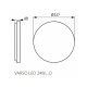 Уличный светильник Kanlux 26984 Varso LED 24W-NW-O-SE