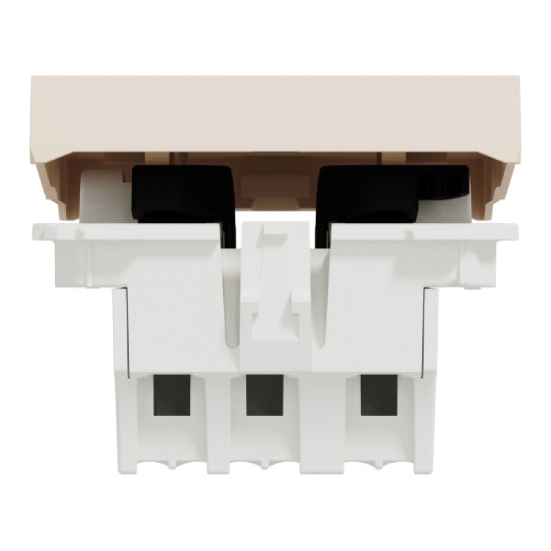 Кнопка вимикача Schneider Electric Unica New NU320144 10А 2м бежева